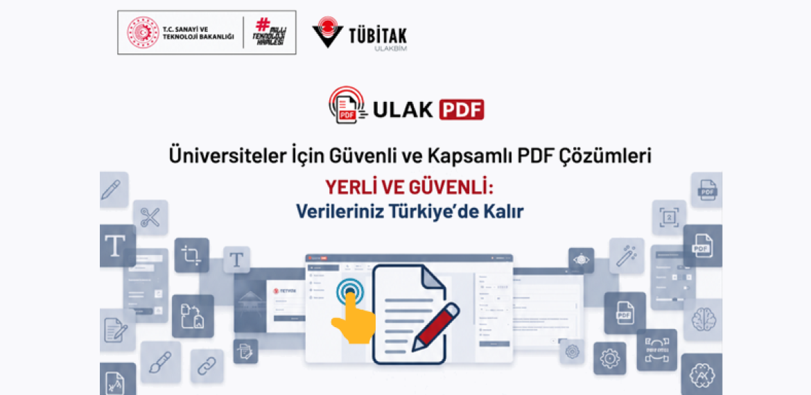 Kurumsal PDF Dönüşüm Aracı "UlakPDF" Üniversitemizde Kullanıma Sunuldu.
